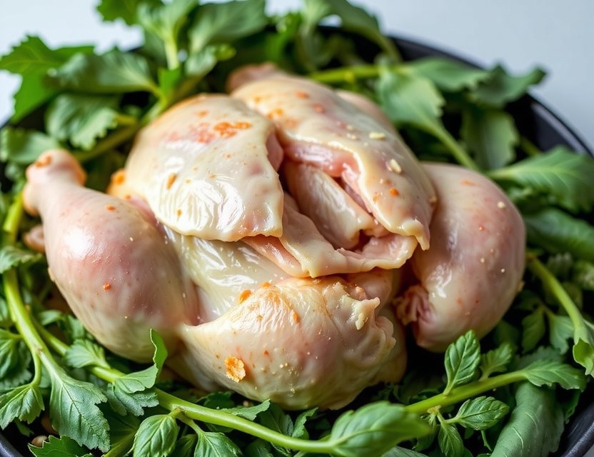 Fresh organic whole chicken from NaturaPoultry's ethical chicken Spain farm