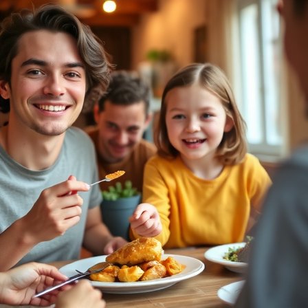 Consumer testimonial for free-range poultry products